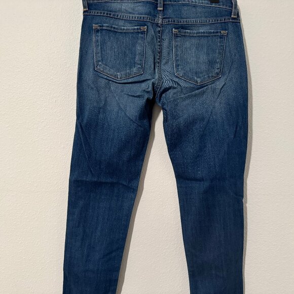 Flying Monkey Platinum Distressed Skinny Jeans MADE IN USA Size 26 (32x28) - Picture 8 of 14